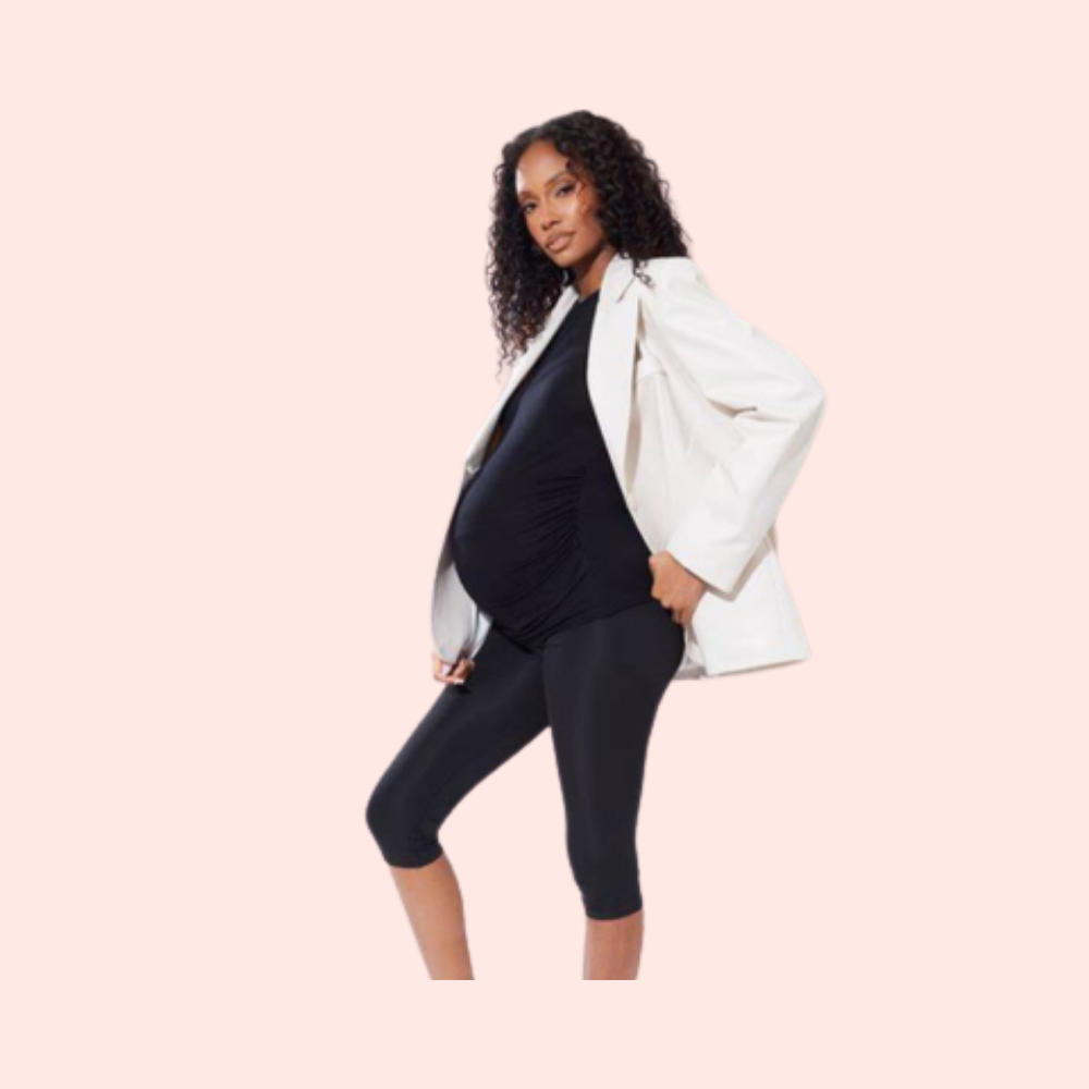 Leggings de maternité court