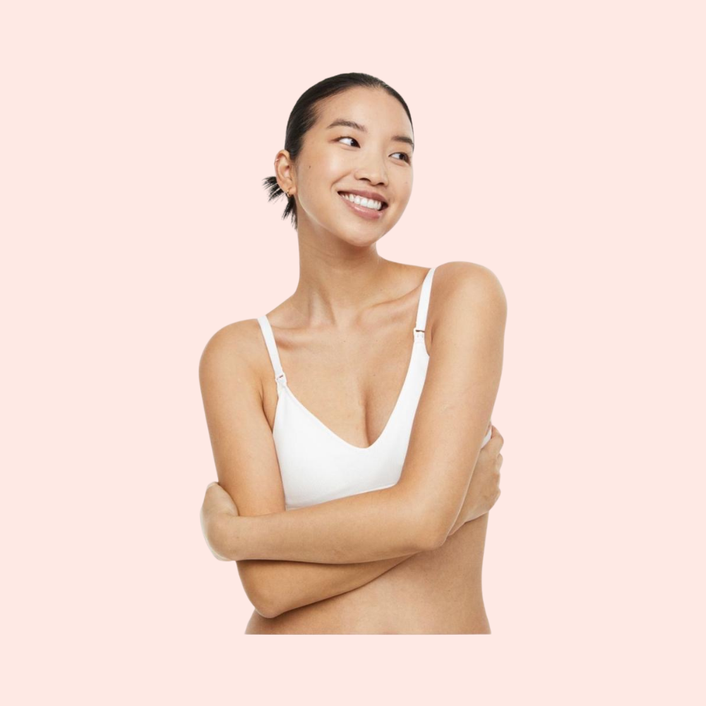 Soutien-gorge d’allaitement rembourrés sans coutures